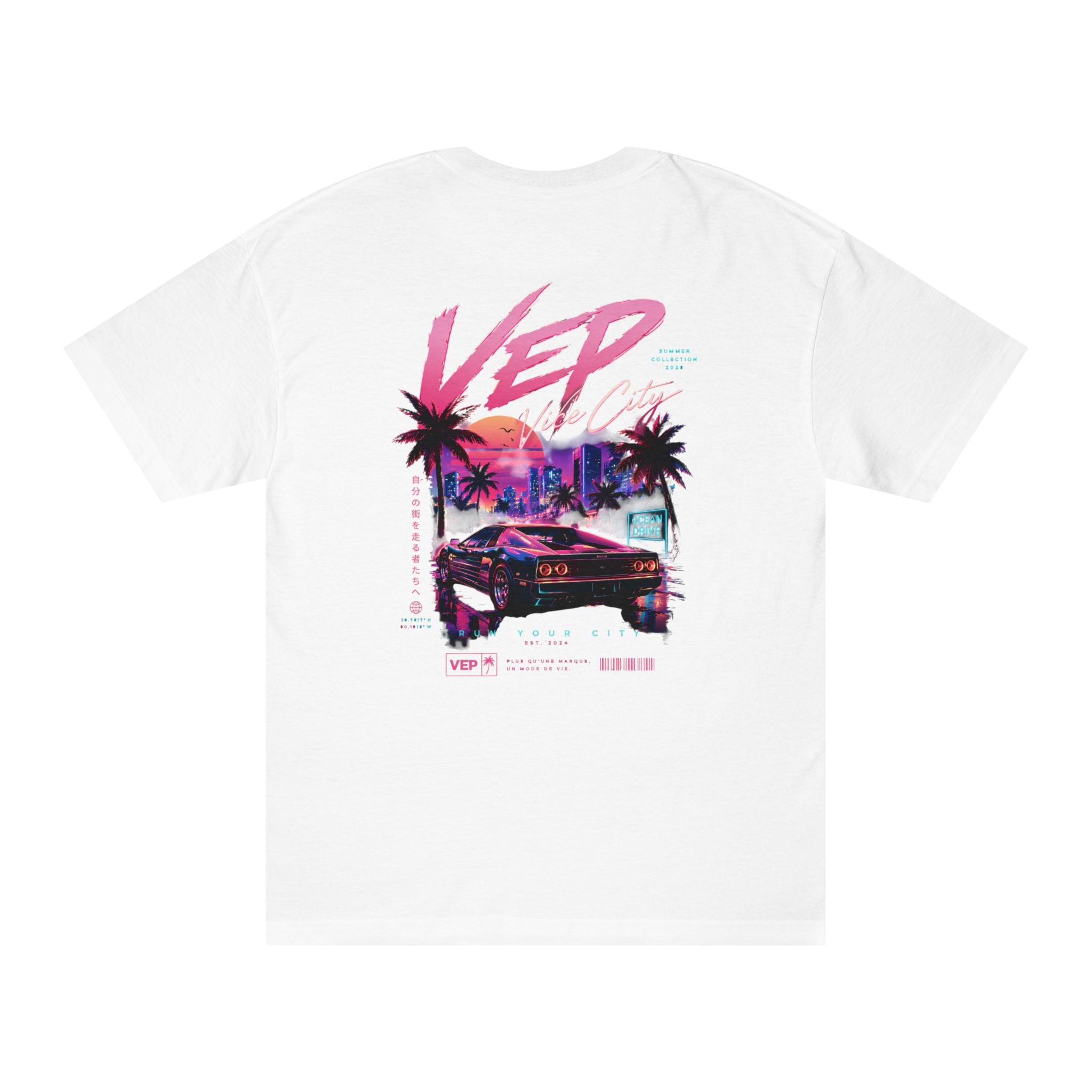 T-shirt VEP Retro Sunset