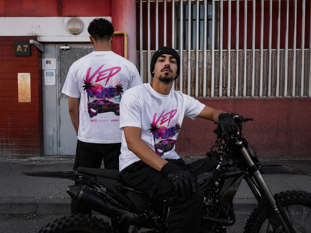 T-shirt VEP Retro Sunset